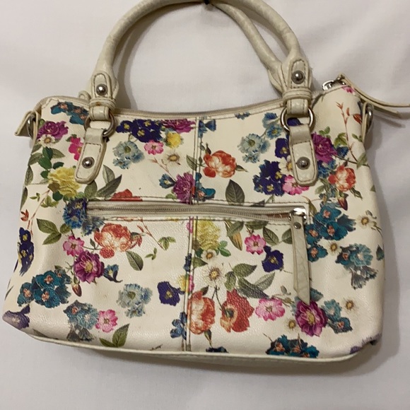 Jessica Simpson floral purse. Great for spring and summer. 12”x8”x3.5” - Picture 4 of 15